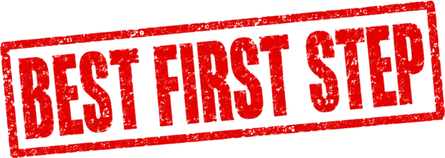 Best first step